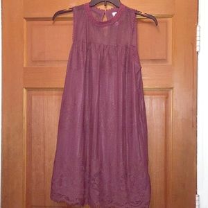 Rustic Brick Lacey Dress